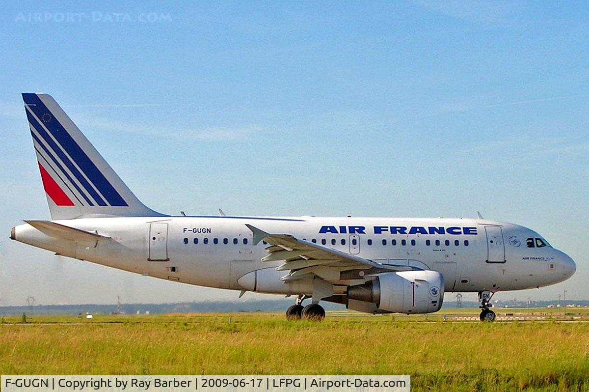 F-GUGN, 2006 Airbus A318-111 C/N 2918, Airbus A318-111 [2918] (Air France) Paris-Charles De Gaulle~F 17/06/2009