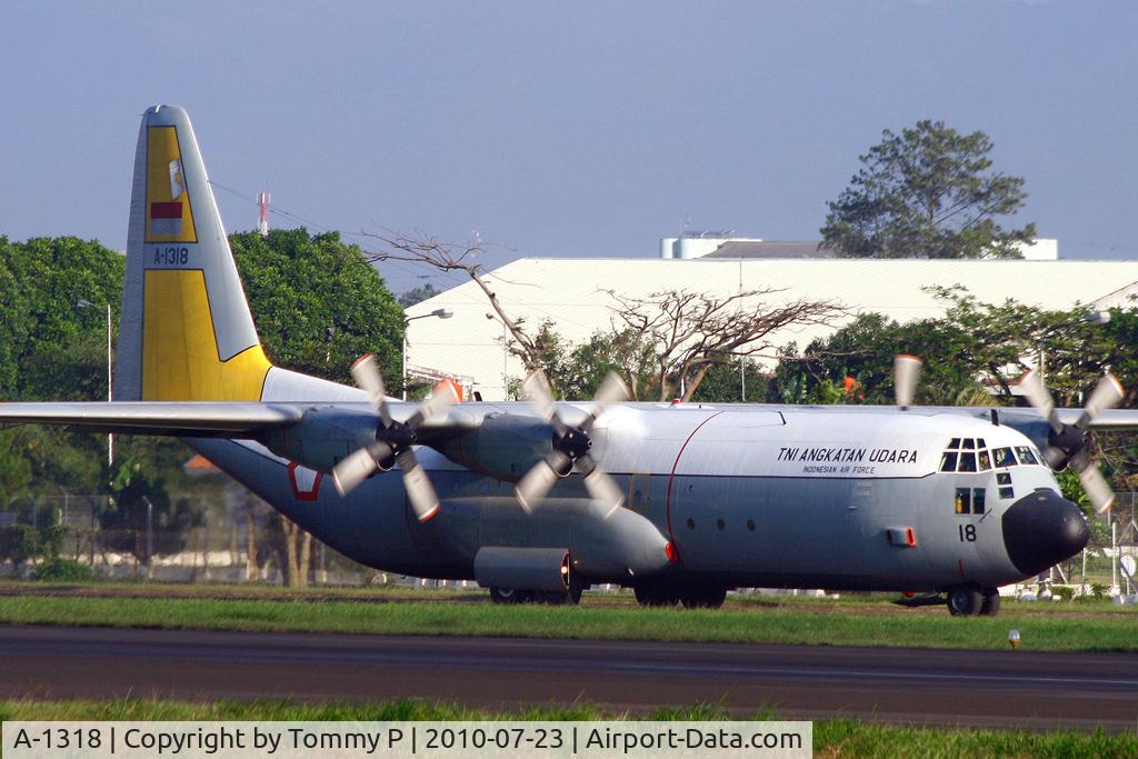 A-1318, Lockheed C-130H Hercules C/N 382-4865, Ready to take off