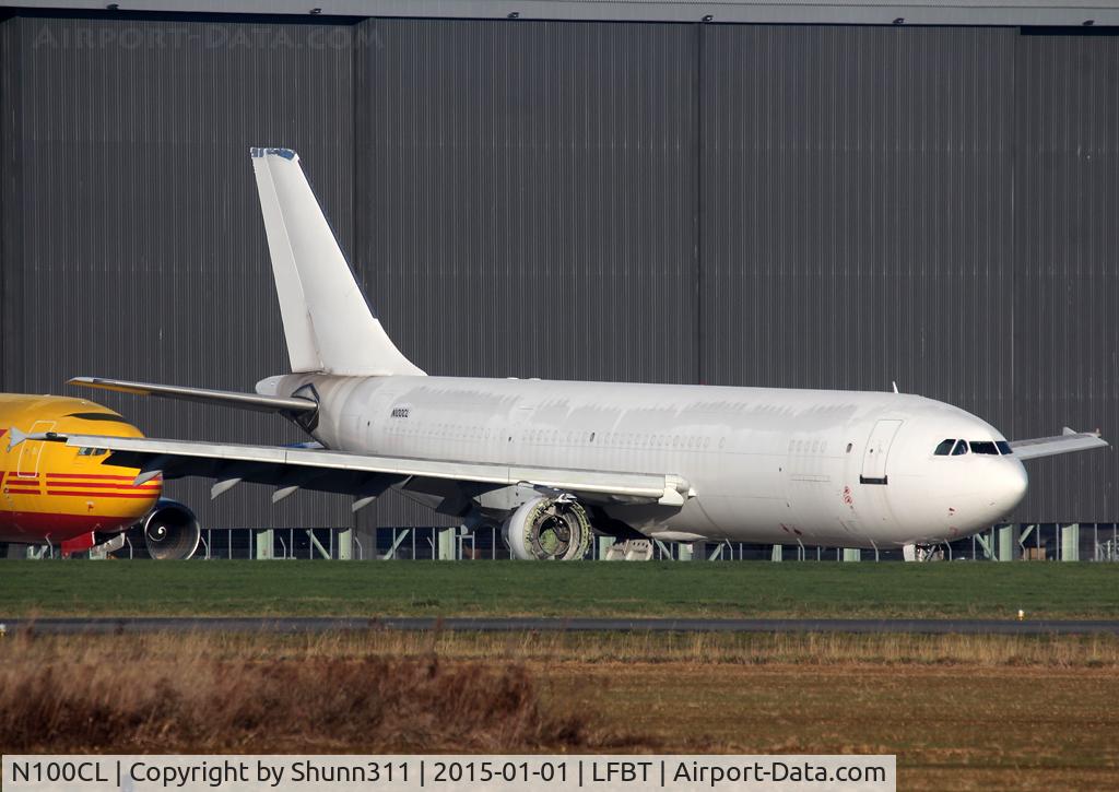 N100CL, 1989 Airbus A300-622R C/N 529, Stored in all white c/s without titles... Ex. TF-ELF