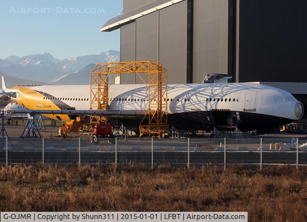 G-OJMR, 1991 Airbus A300B4-605R C/N 605, Scrapping process very engaged...