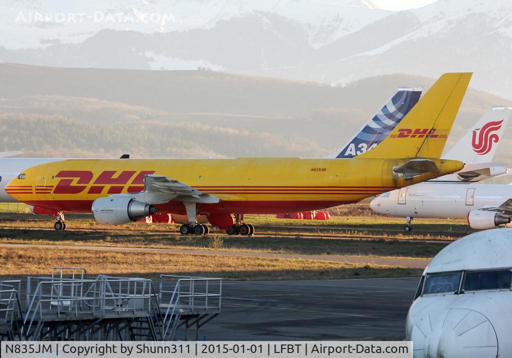 N835JM, 1983 Airbus A300B4-203F C/N 259, Still stored in DHL c/s... Ex. EI-OZF