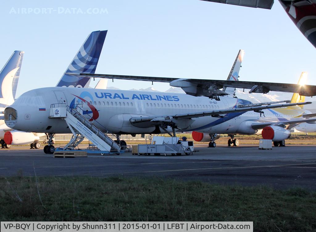 VP-BQY, 1990 Airbus A320-211 C/N 140, Scrapping process very engaged...