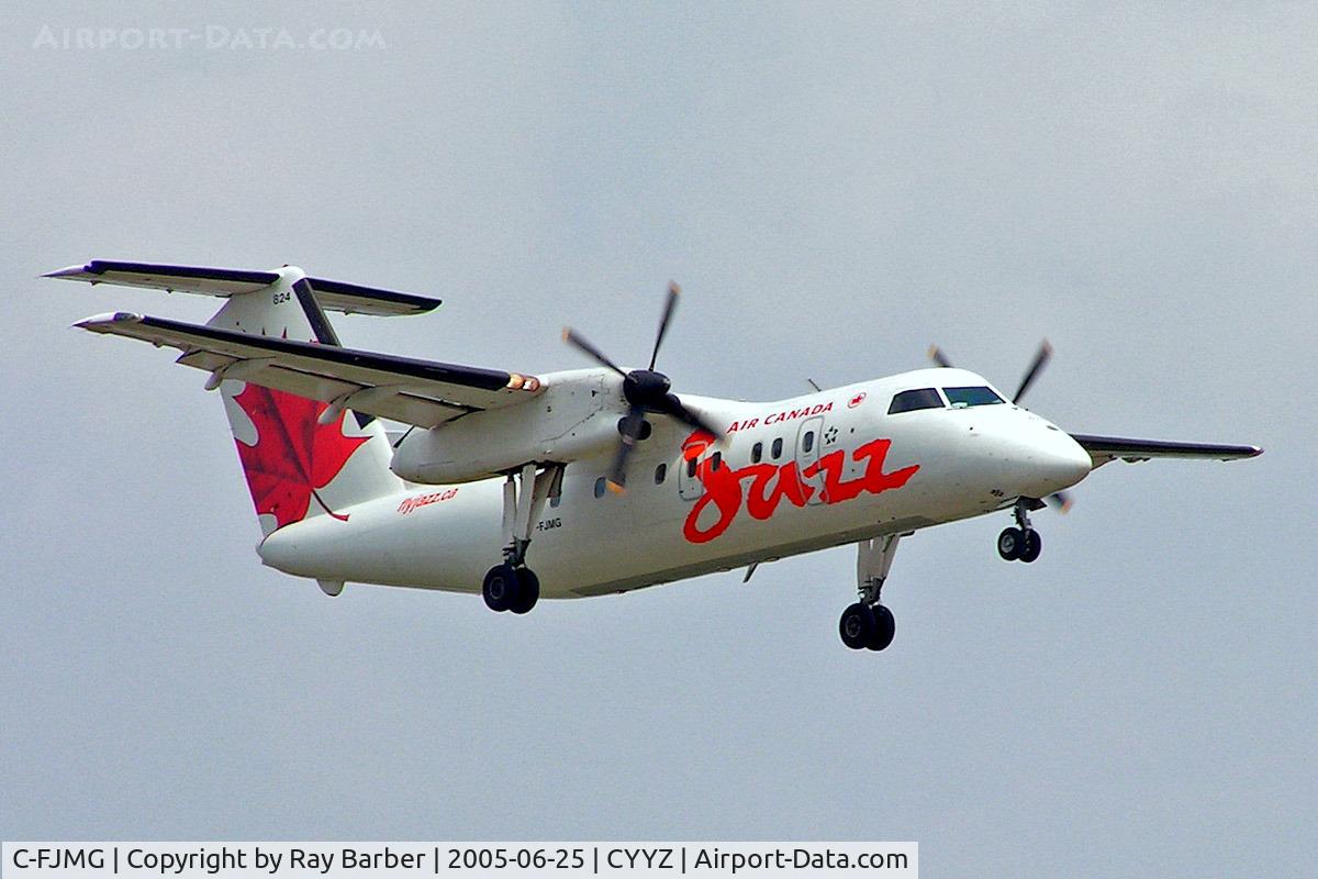 C-FJMG, 1991 De Havilland Canada DHC-8-102 Dash 8 C/N 255, C-FJMG   De Havilland Canada DHC-8-102A Dash 8 [255] (Air Canada Jazz) Toronto~C 25/06/2005