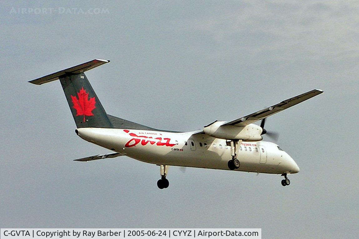 C-GVTA, 1989 De Havilland Canada DHC-8-301 Dash 8 C/N 190, De Havilland Canada DHC-8-301 Dash 8 [190] (Air Canada Jazz) Toronto~C 24/06/2005