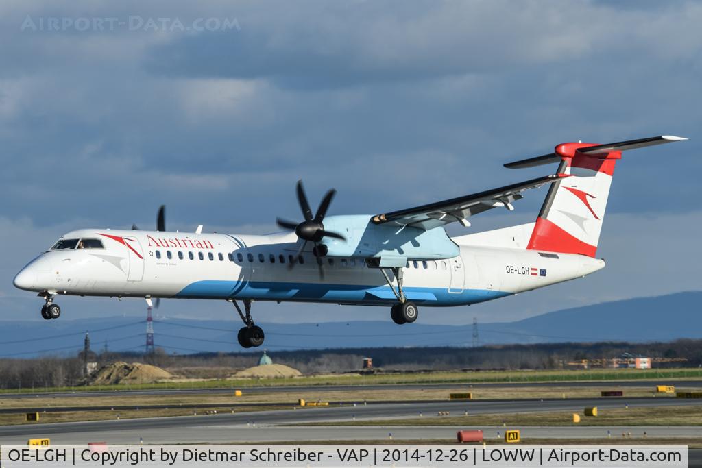 OE-LGH, 2002 De Havilland Canada DHC-8-402Q Dash 8 C/N 4075, Austrian Dash 8-400