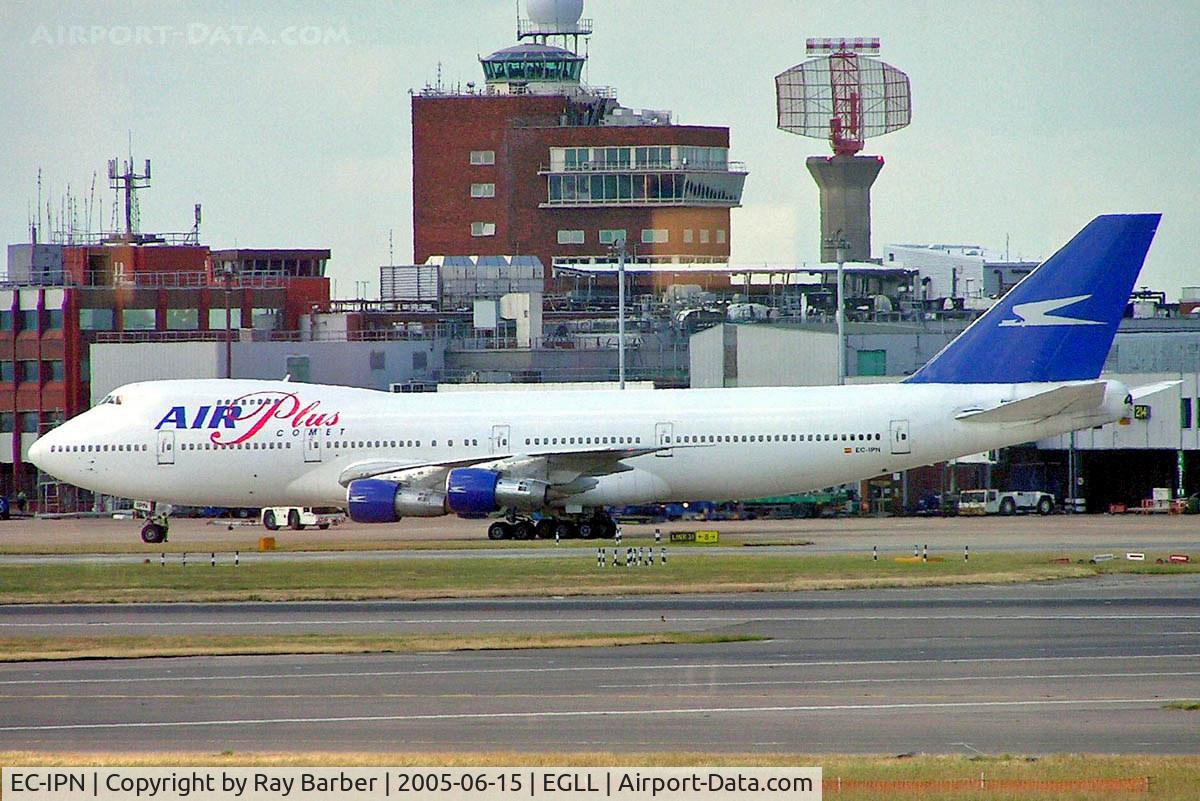 EC-IPN, 1980 Boeing 747-212B C/N 21938, Boeing 747-212B [21938] (Air Comet Plus) Heathrow~G 15/06/2005