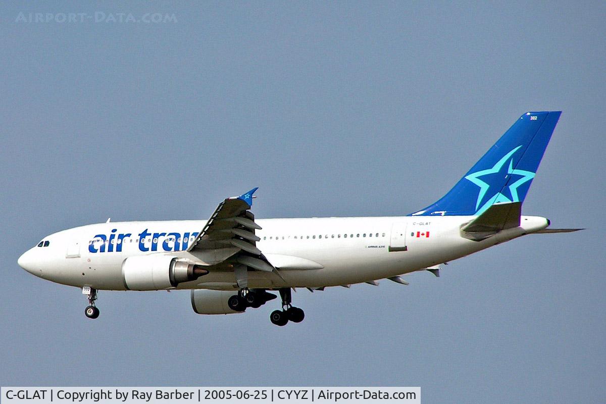 C-GLAT, 1991 Airbus A310-308 C/N 588, Airbus A310-308 [588] (Air Transat) Toronto~C 25/06/2005