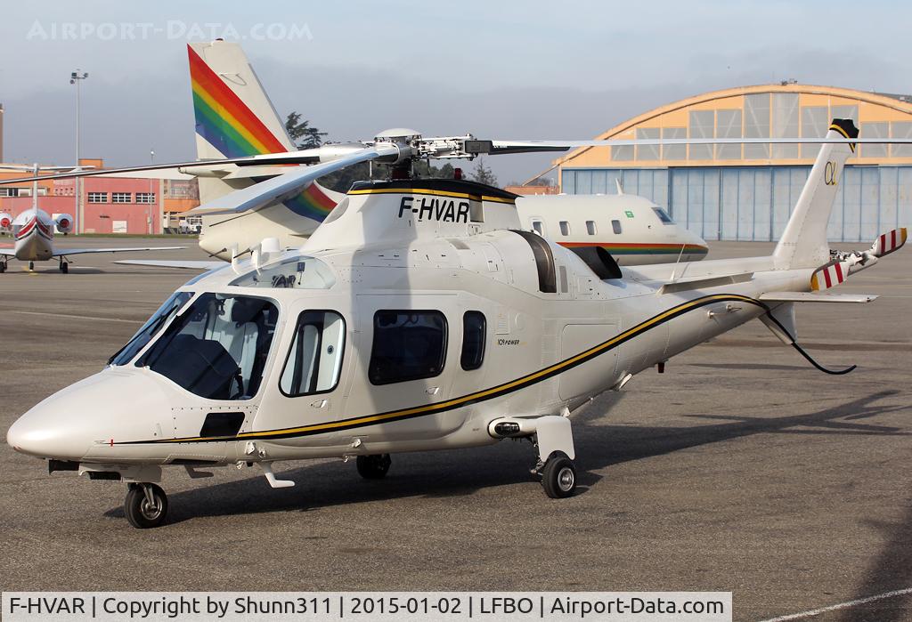 F-HVAR, Agusta AW-109E Power Elite C/N 11160, Parked at the General Aviation area...
