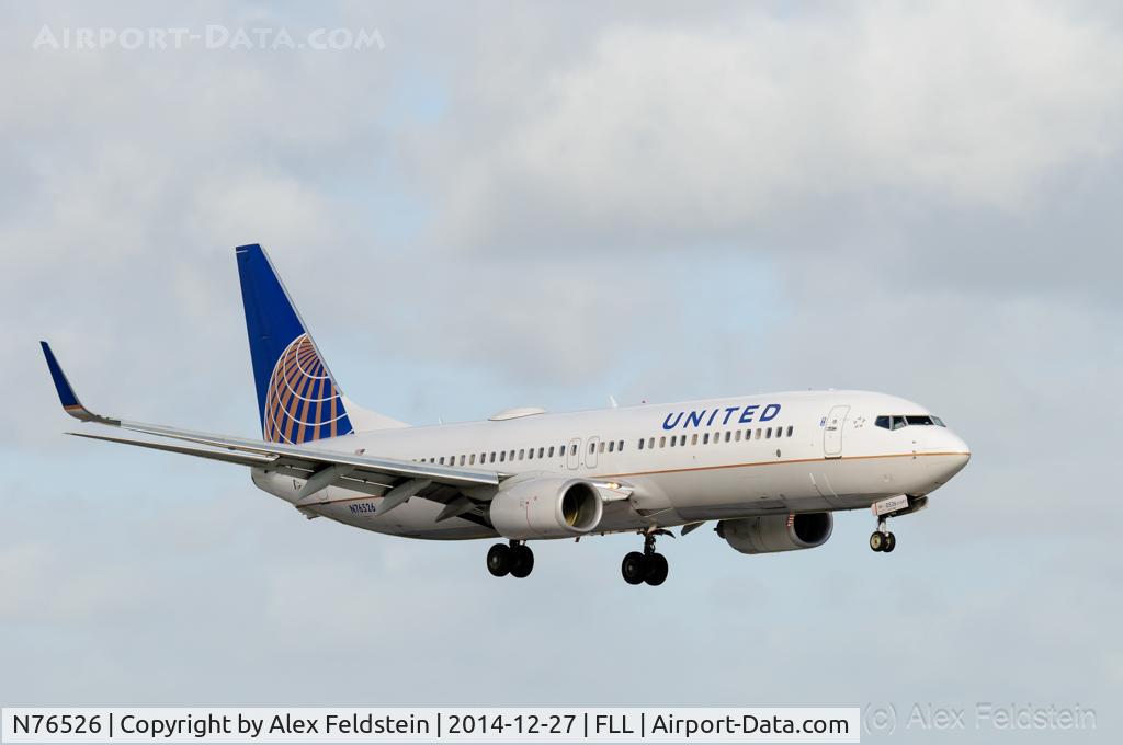 N76526, 2010 Boeing 737-824 C/N 38700, Ft. Lauderdale