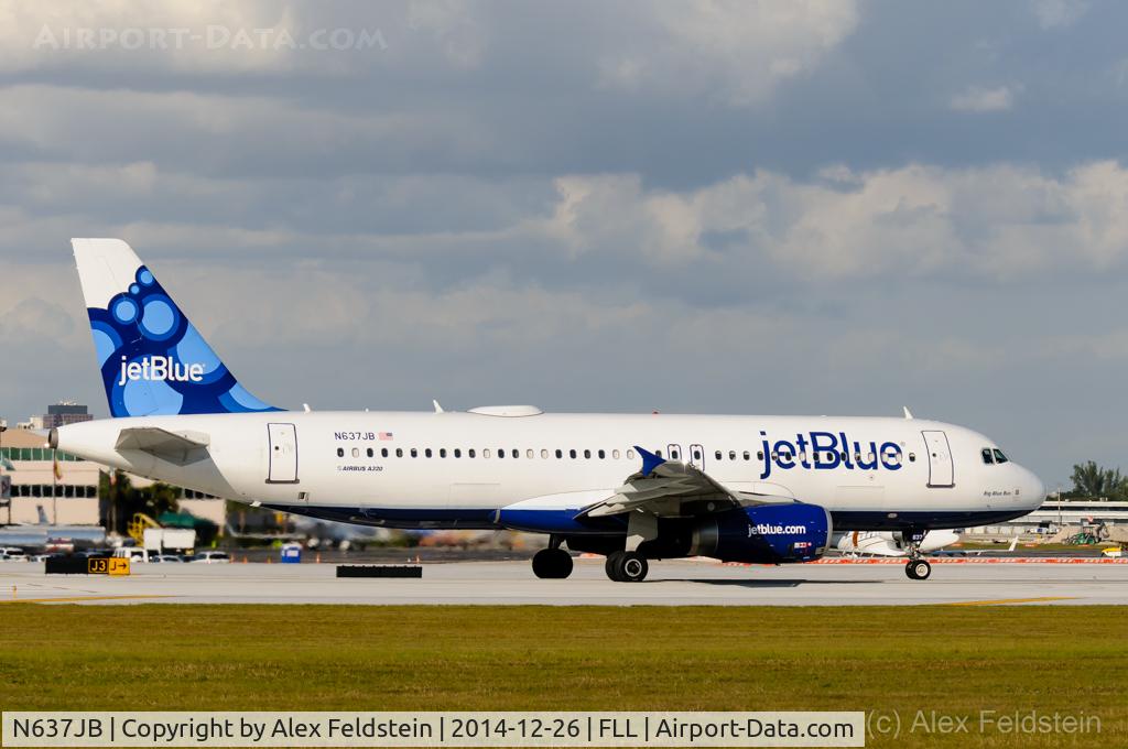 N637JB, 2006 Airbus A320-232 C/N 2781, Ft. Lauderdale