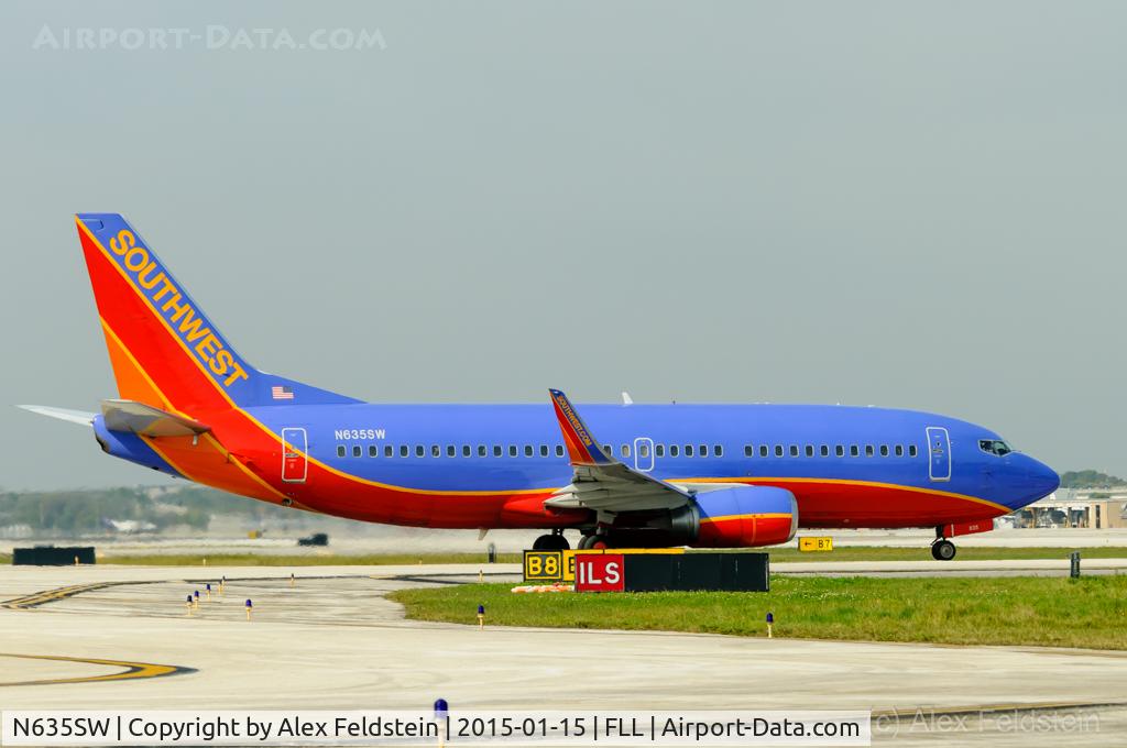 N635SW, 1996 Boeing 737-3H4 C/N 27708, Ft. Lauderdale