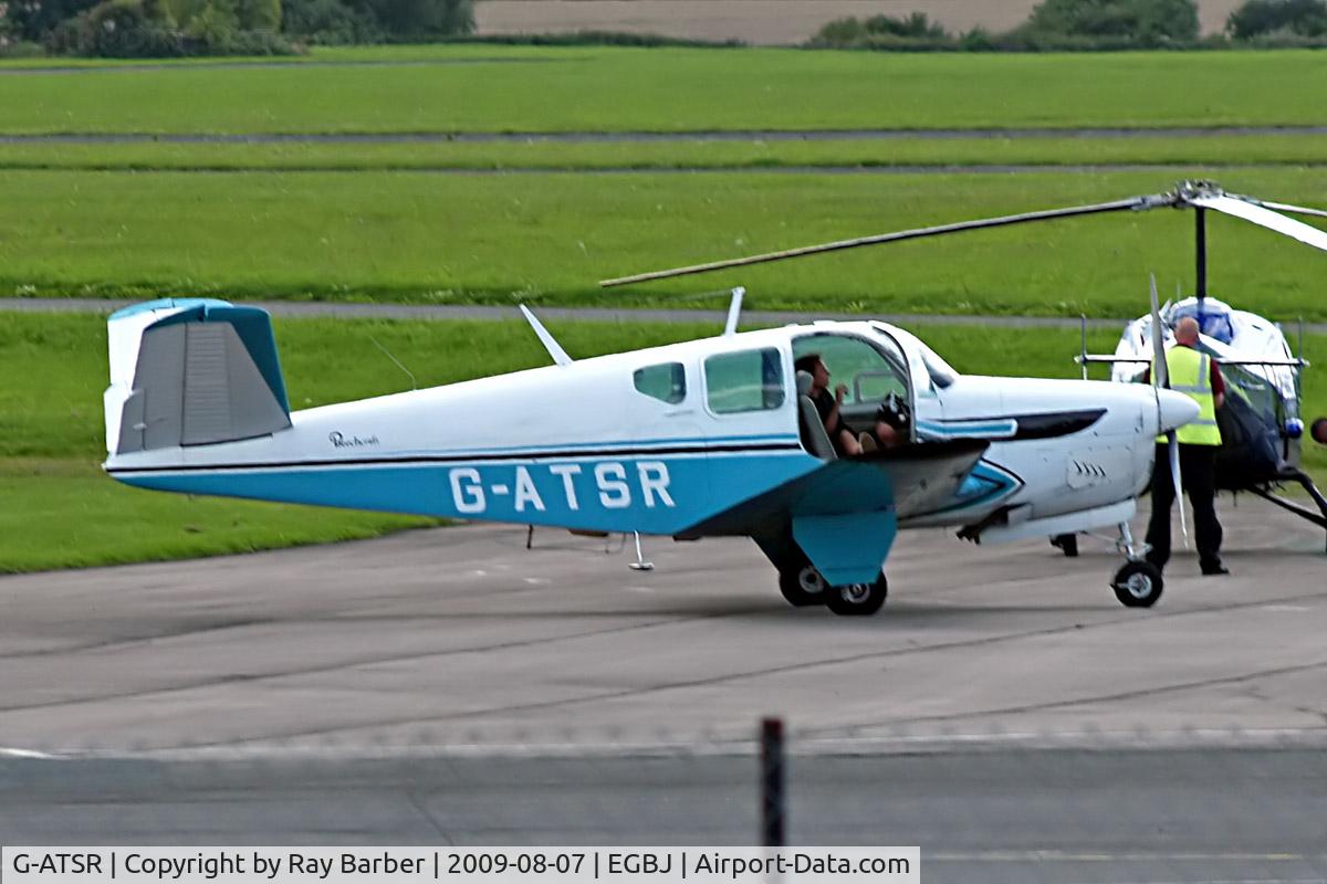 G-ATSR, 1959 Beech M35 Bonanza C/N D-6236, Beech M35 Bonanza [D-6236] Staverton~G 07/08/2009