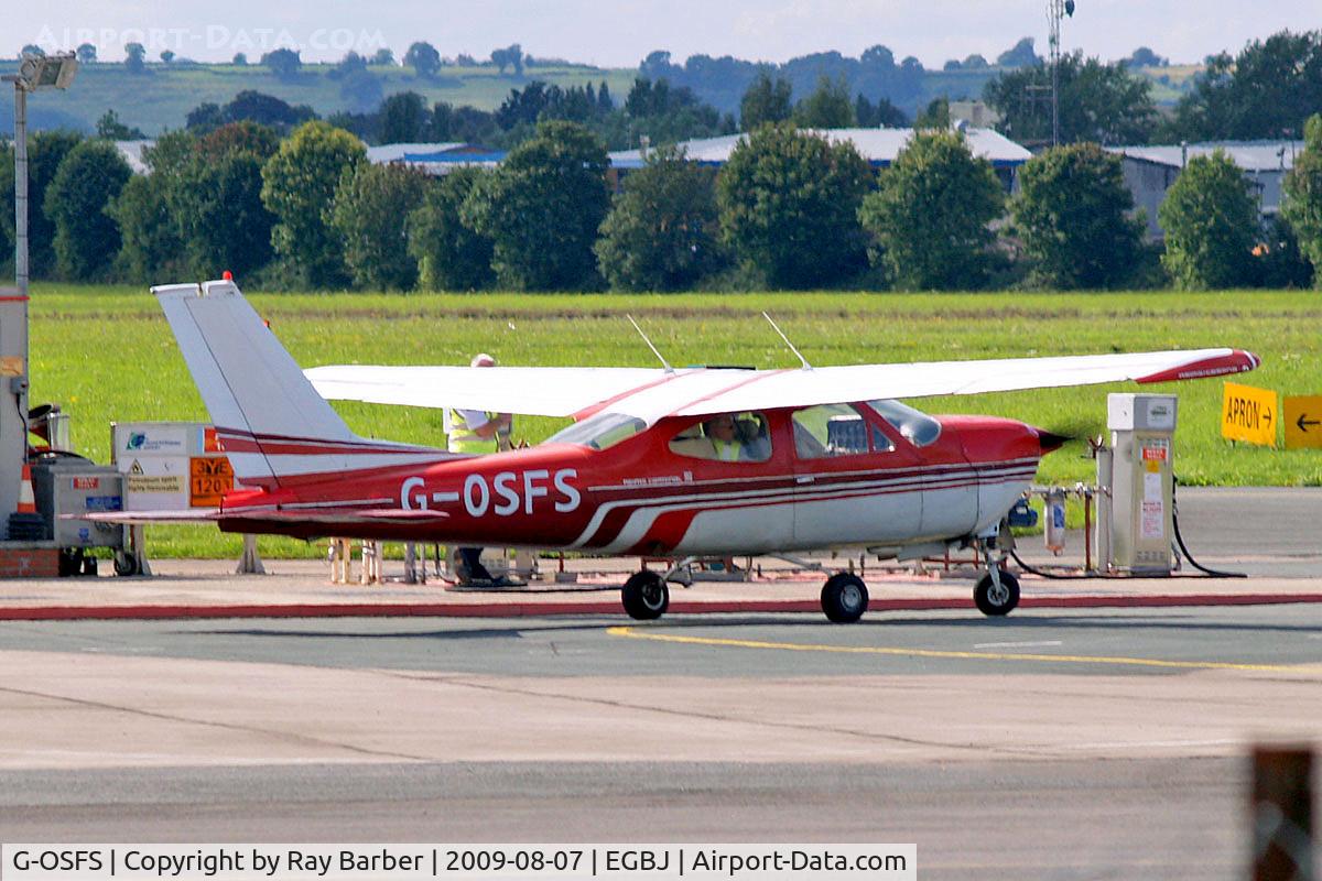 G-OSFS, 1973 Reims F177RG Cardinal RG C/N 177RG0082, R/Cessna F.177RG Cardinal RG [0082] Staverton~G 07/08/2009