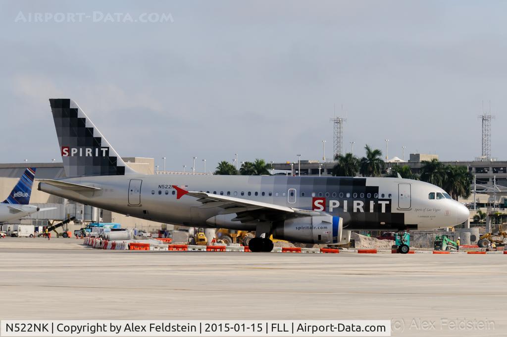 N522NK, 2006 Airbus A319-132 C/N 2893, Ft. Lauderdale