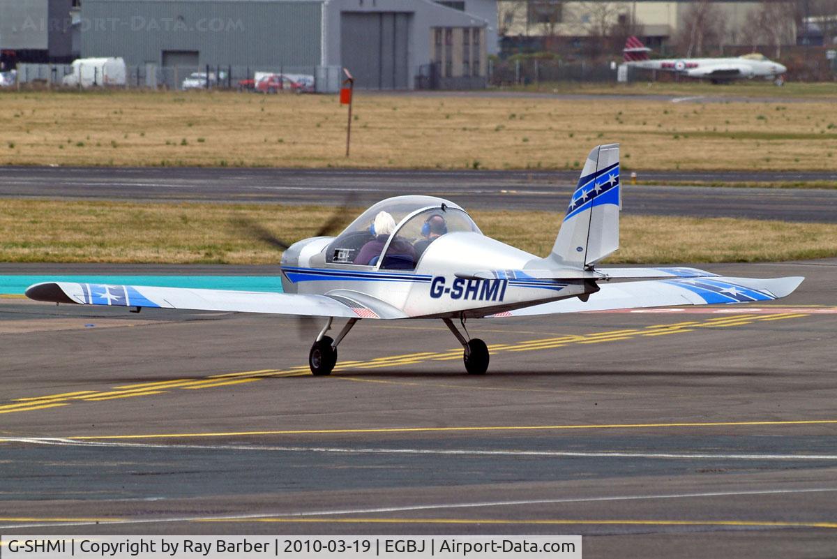 G-SHMI, 2007 Aerotechnik EV-97 TeamEurostar UK C/N 3013, Evektor EV-97 Eurostar [2007-3013] Staverton~G 19/03/2010