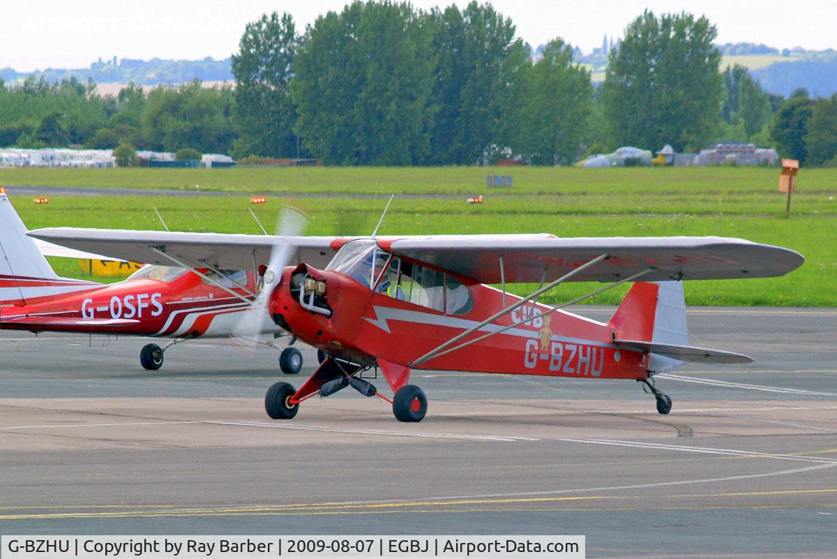 G-BZHU, 1982 Wag-Aero Sport Trainer C/N AACA/351, WAG-Aero Sport Trainer [AACA/351] Staverton~G 07/08/2009