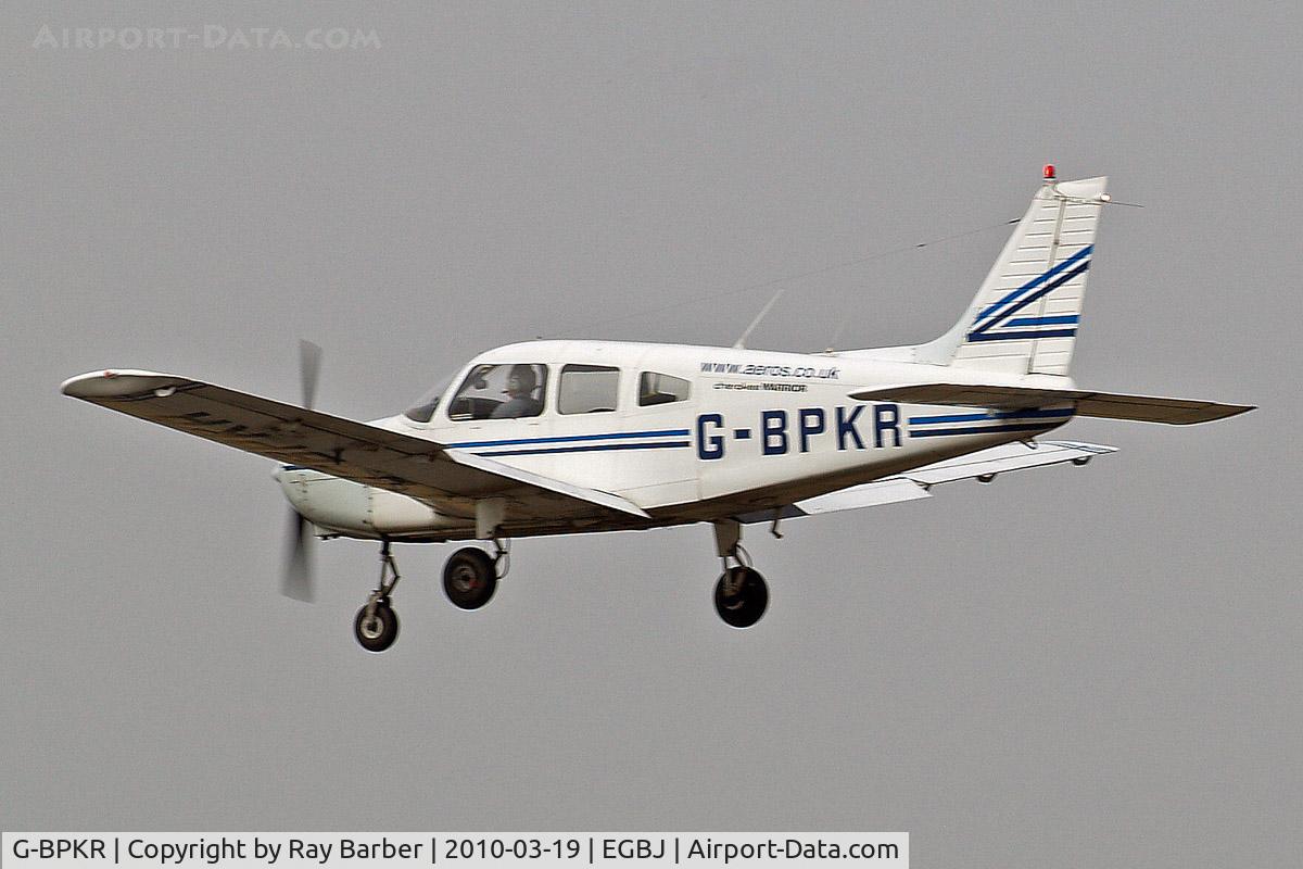 G-BPKR, 1975 Piper PA-28-151 Cherokee Warrior C/N 28-7515446, Piper PA-28-151 Cherokee Warrior [28-7515446] Staverton~G 19/03/2010