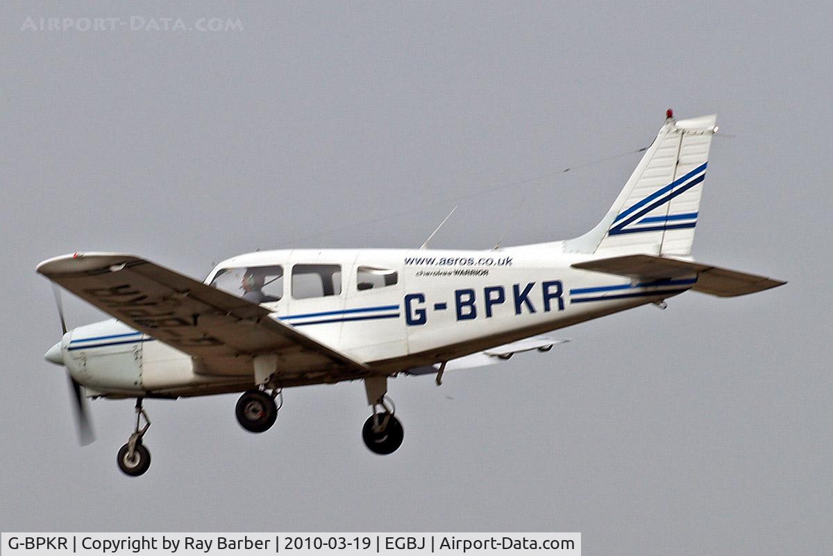 G-BPKR, 1975 Piper PA-28-151 Cherokee Warrior C/N 28-7515446, Piper PA-28-151 Cherokee Warrior [28-7515446] Staverton~G 19/03/2010