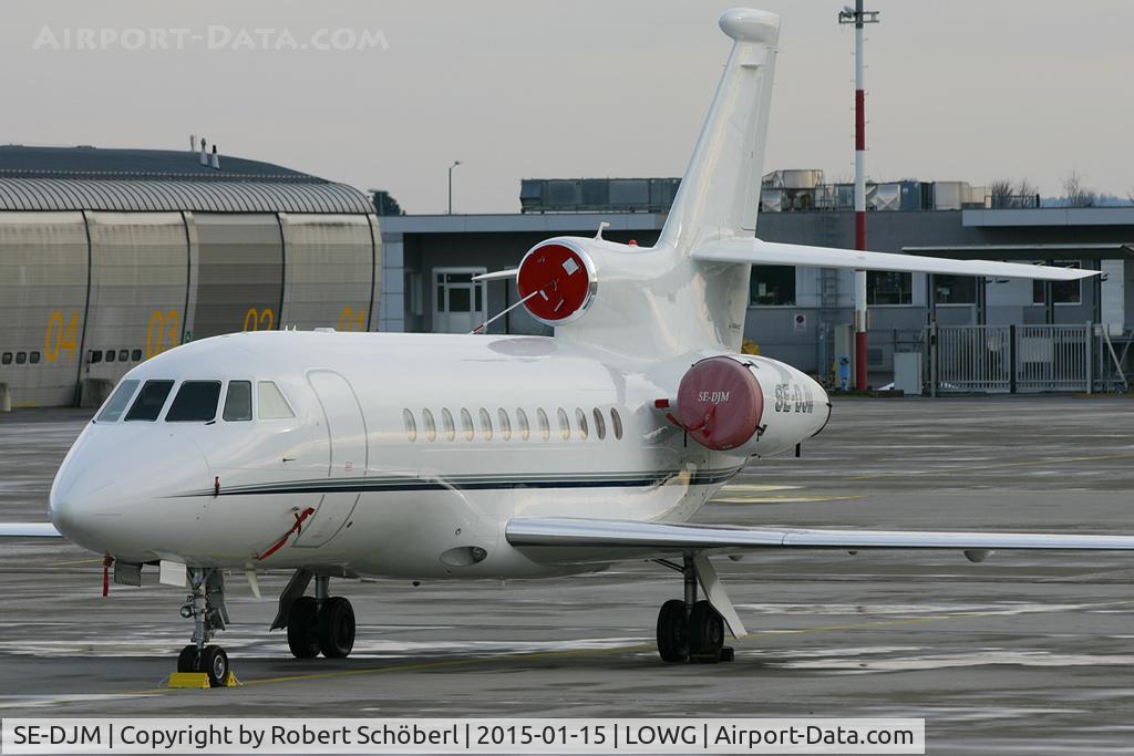 SE-DJM, 2002 Dassault Falcon 900EX C/N 106, SE-DJM @ LOWG