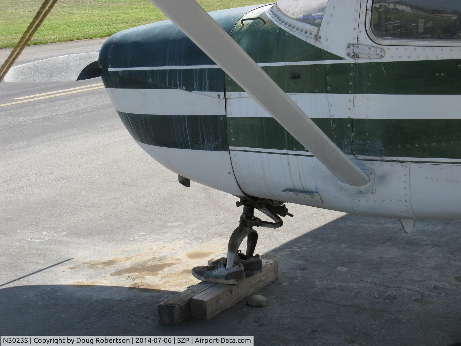 N3023S, 1967 Cessna 150G C/N 15066923, 1967 Cessna 150G, Continental O-200 100 Hp, 'These boots were made for walkin'!
