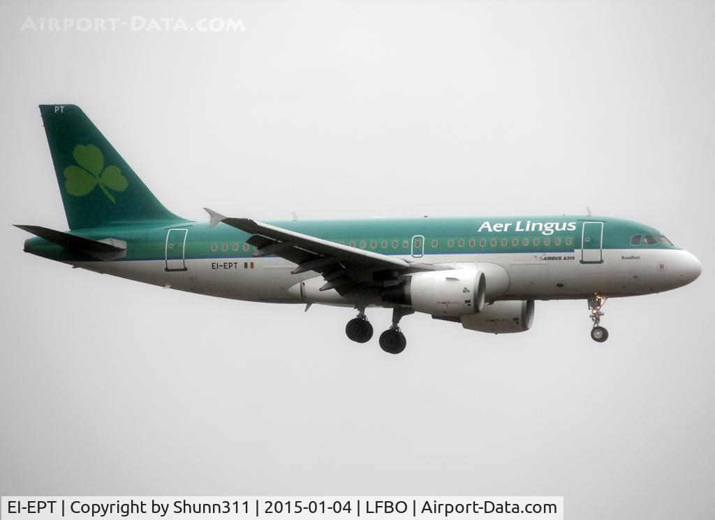 EI-EPT, 2007 Airbus A319-111 C/N 3054, Landing rwy 32L