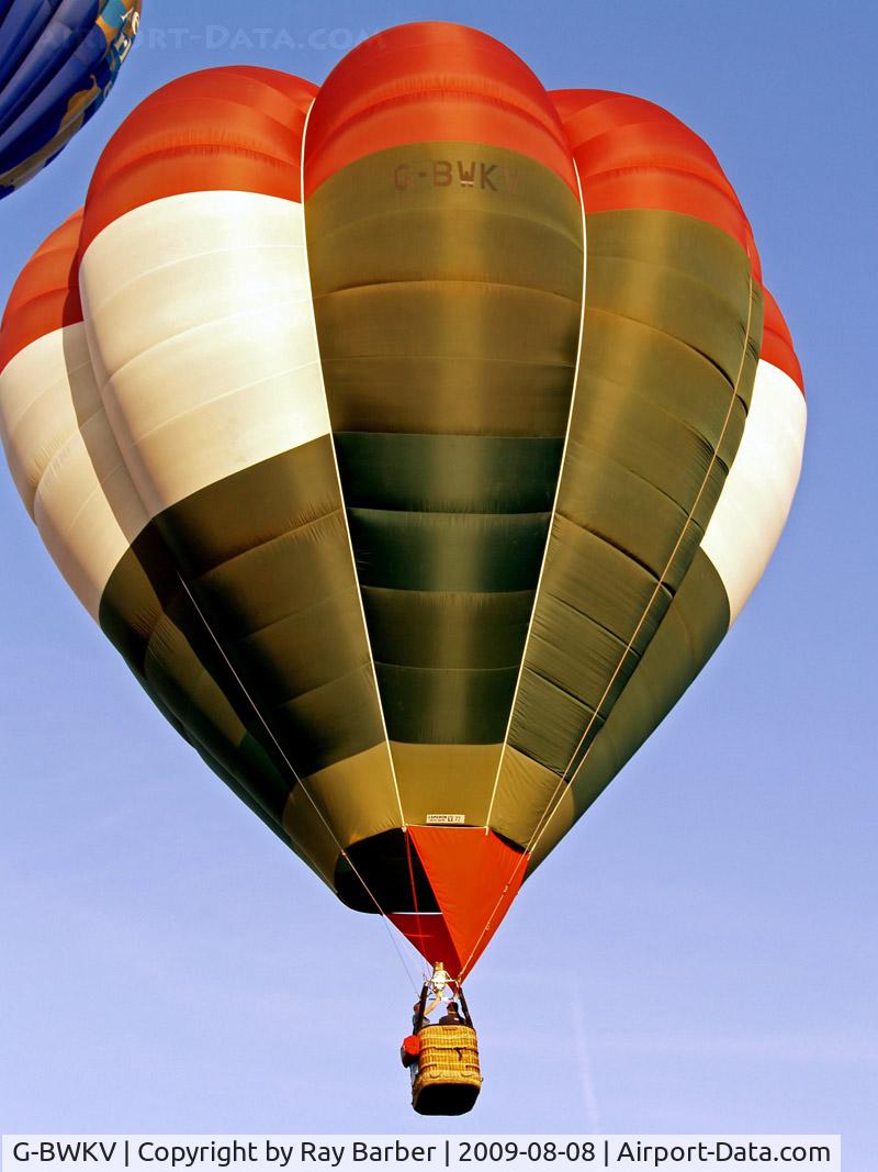 G-BWKV, 1996 Cameron Balloons V-77 C/N 3780, Cameron V-77 HAFB [3780] Ashton Court-Bristol~G 08/08/2009