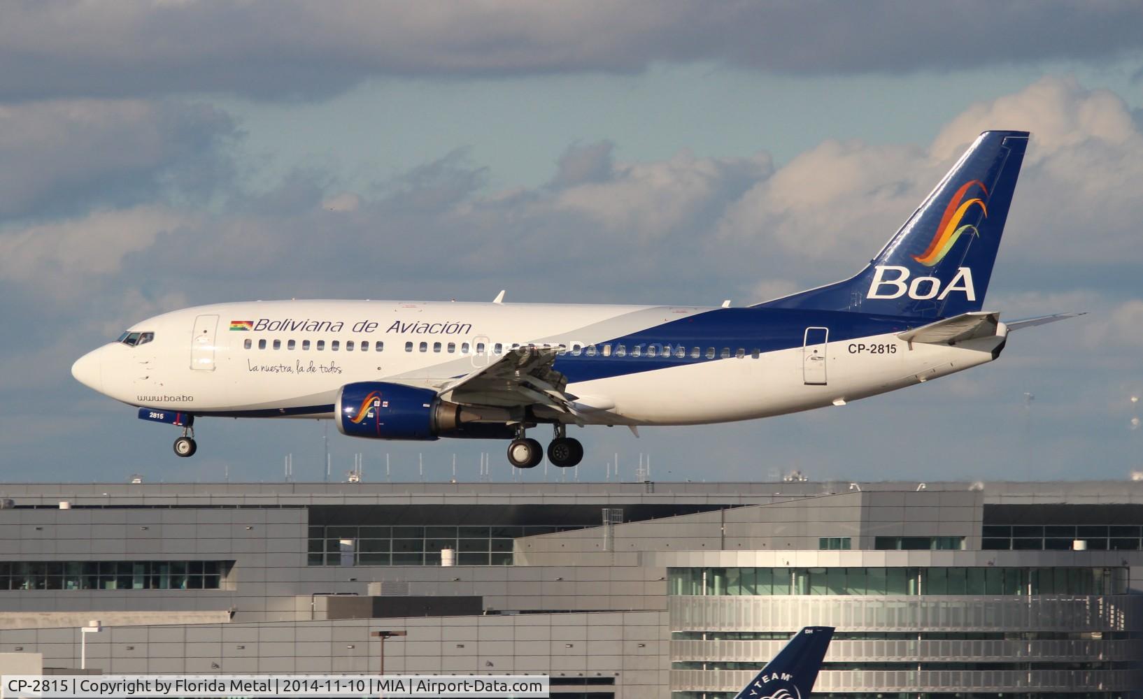 CP-2815, 1998 Boeing 737-3U3 C/N 28738, BOA 737-300