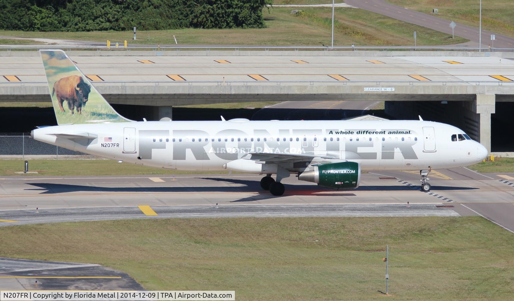 N207FR, 2010 Airbus A320-214 C/N 4307, Frontier 