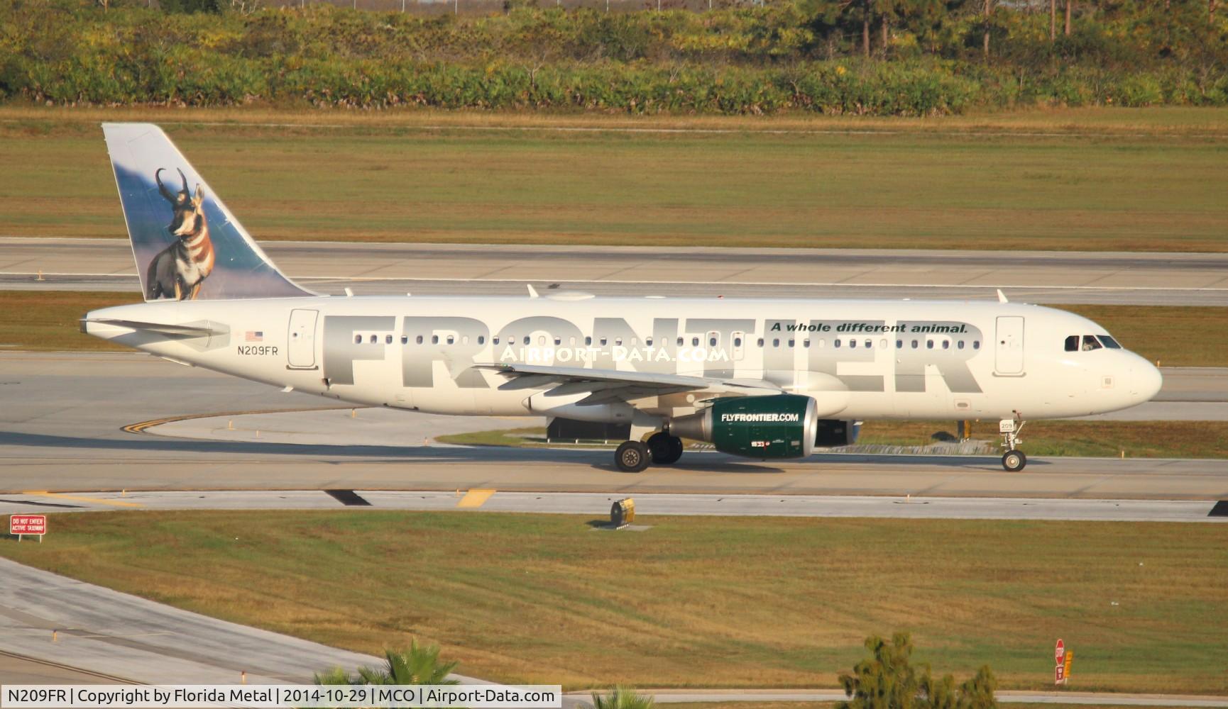 N209FR, Airbus A320-214 C/N 4641, Andre the Antelope