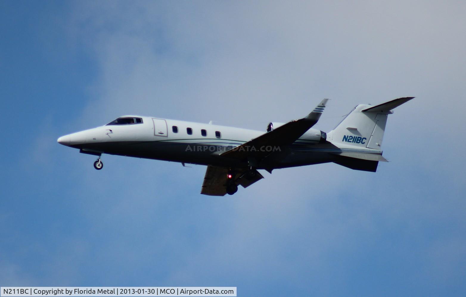 N211BC, 1990 Gates Learjet 55C C/N 145, Lear 55