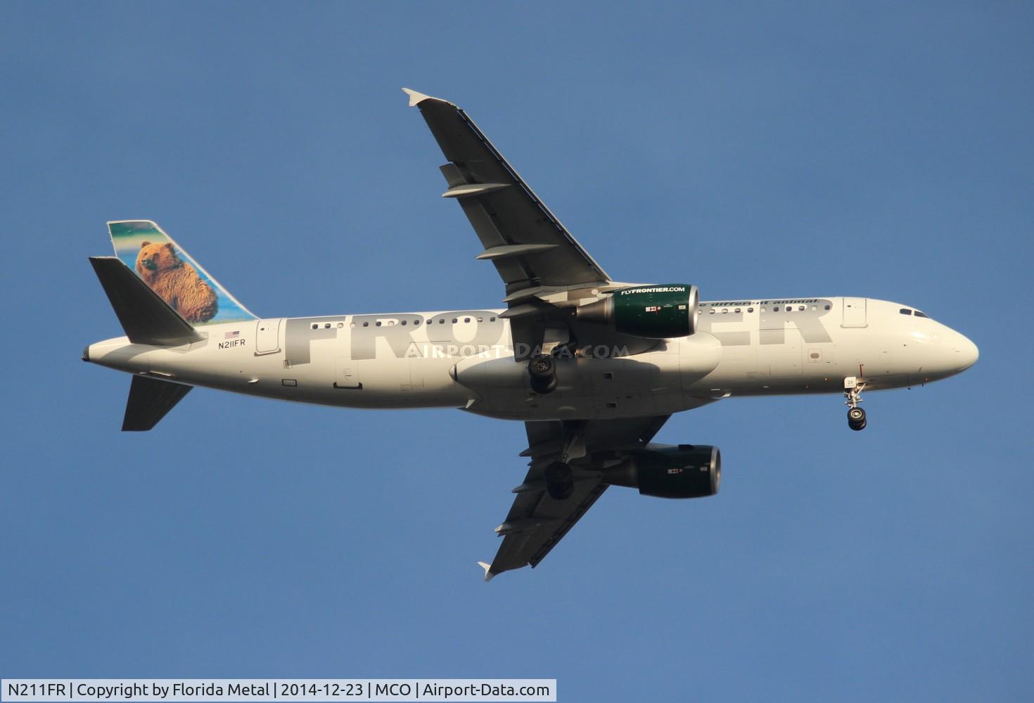 N211FR, 2011 Airbus A320-214 C/N 4688, Frontier Grizwald