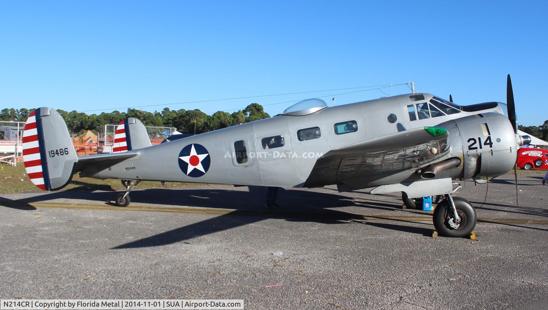 N214CR, 1958 Beech AT-11 Kansan C/N 912, Beech AT-11