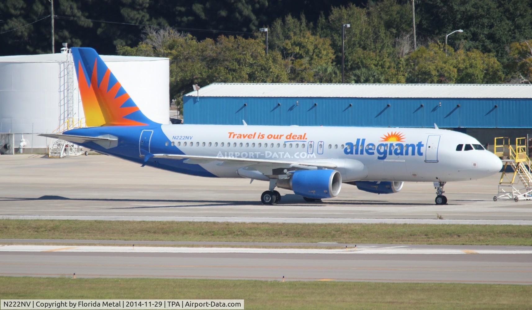 N222NV, 2001 Airbus A320-214 C/N 1530, Allegiant Air A320