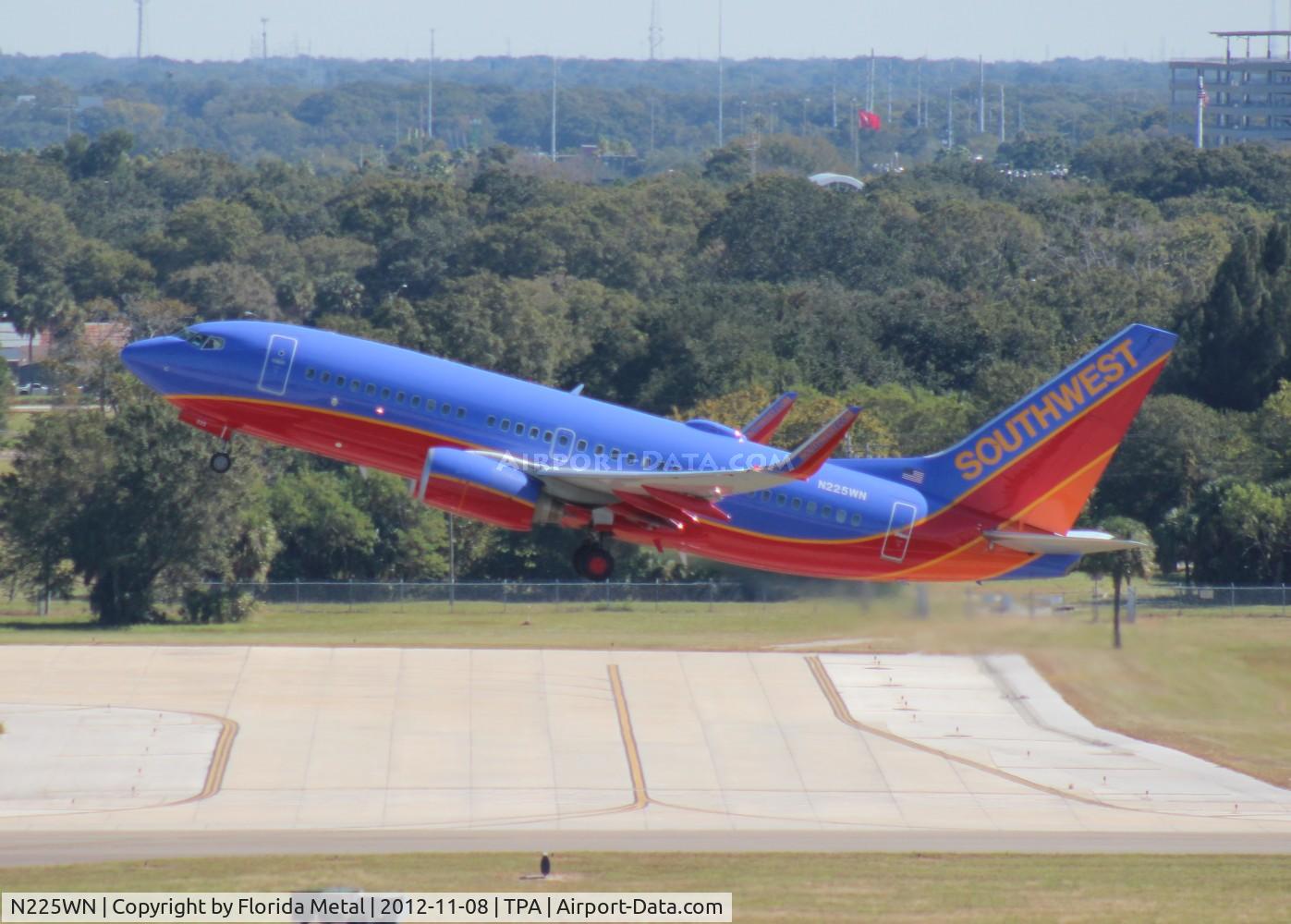 N225WN, 2005 Boeing 737-7H4 C/N 34333, Southwest 737