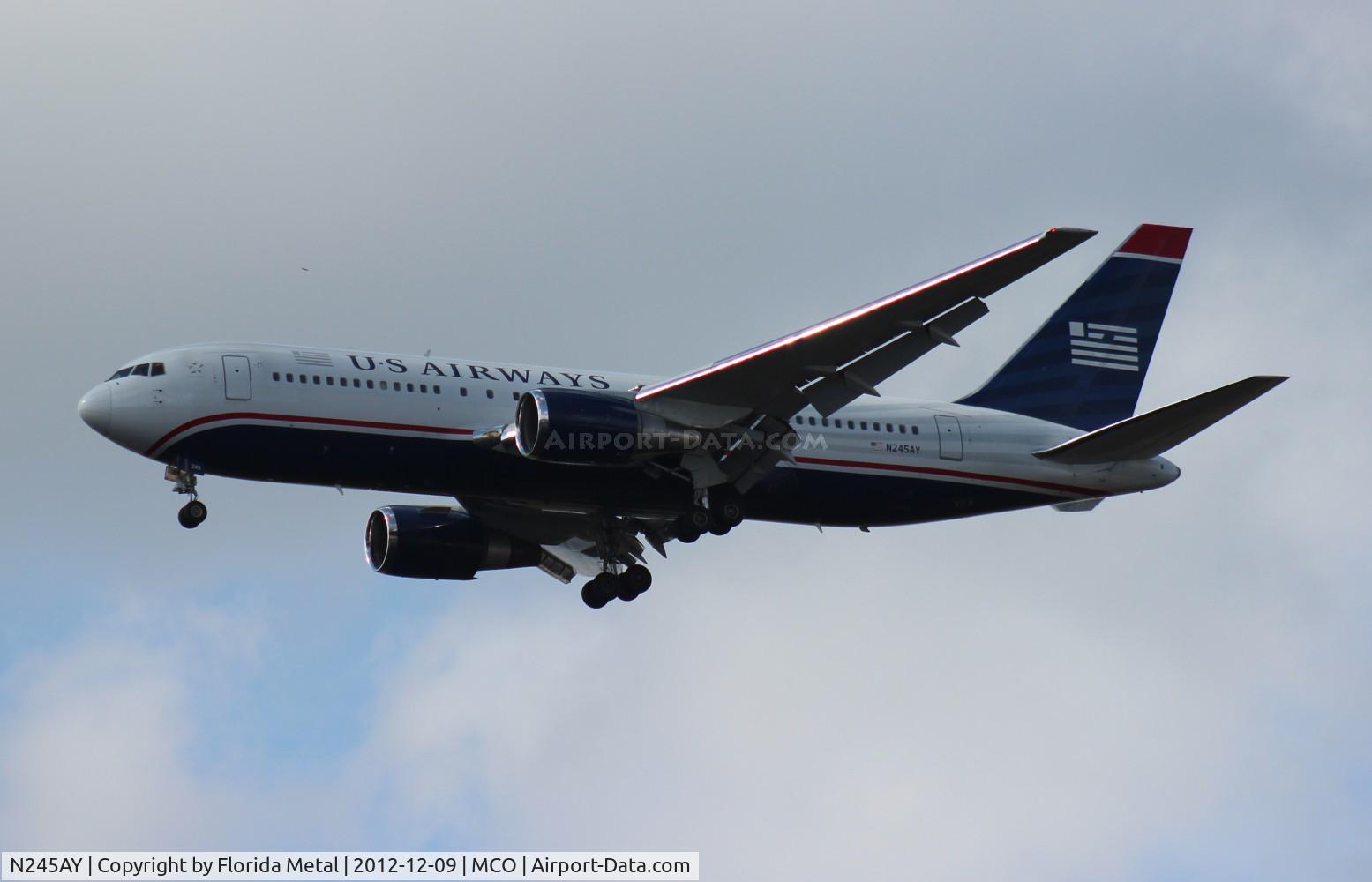 N245AY, 1987 Boeing 767-201 C/N 23897, USAirways