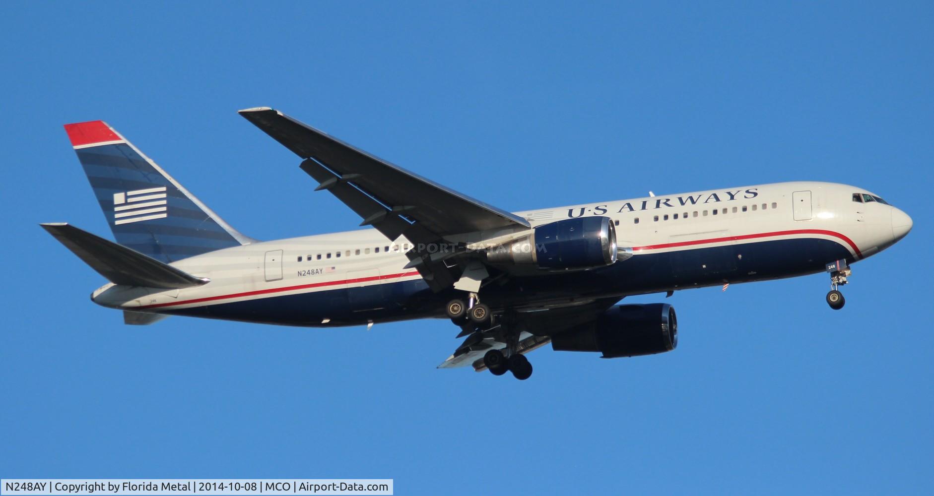 N248AY, 1988 Boeing 767-201 C/N 23900, USAirways
