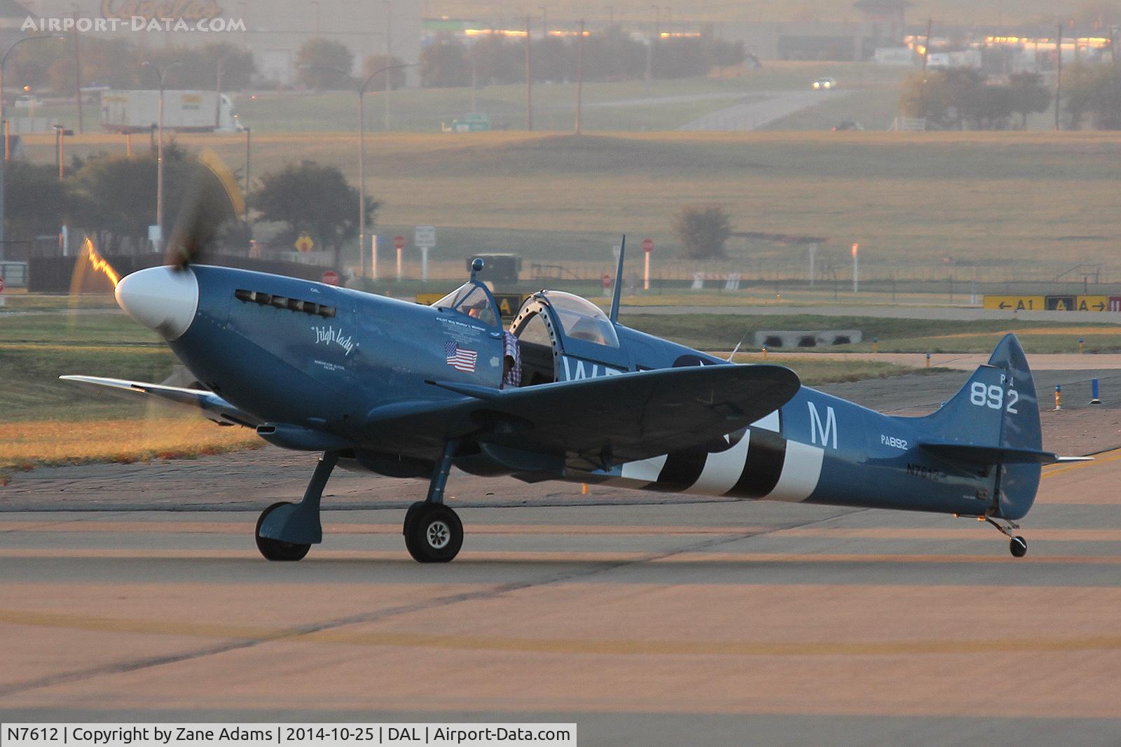 N7612, Supermarine Aircraft Spitfire Mk.26B C/N 077, At the 2014 Alliance Airshow - Fort Worth, TX