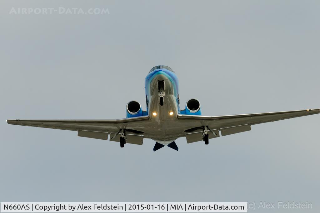 N660AS, Cessna 560XL Citation XL C/N 560-6150, Miami