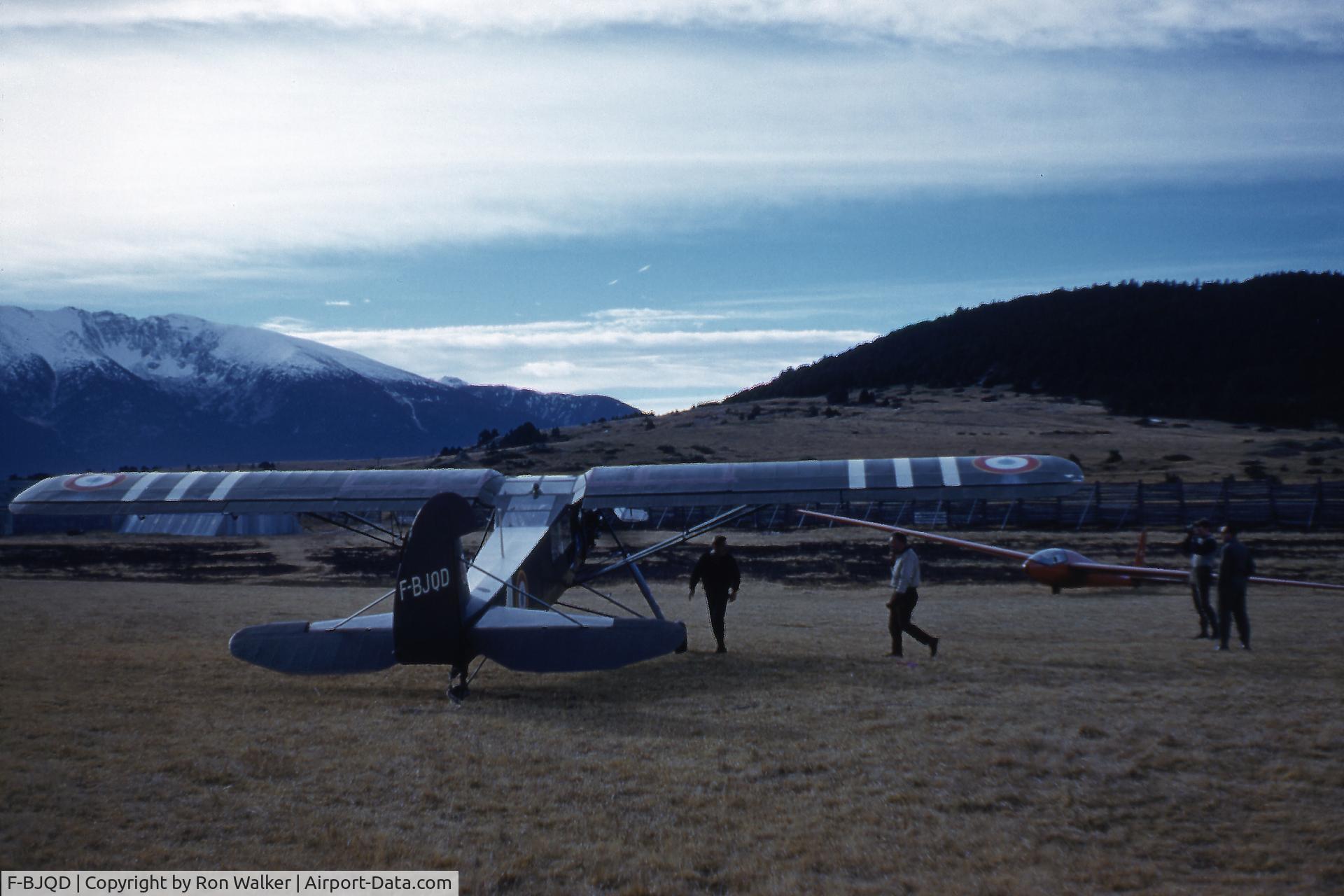 F-BJQD, Morane-Saulnier MS-505 Criquet C/N 120, Somewhere near the french alps!