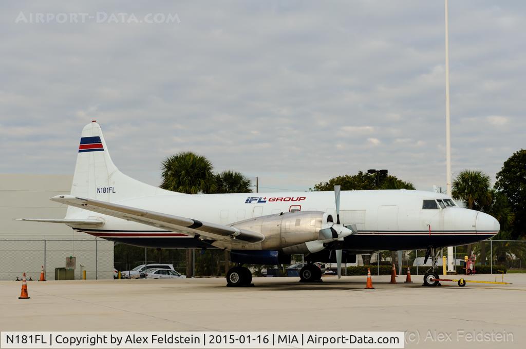 N181FL, 1956 Convair 580 C/N 387, Miami