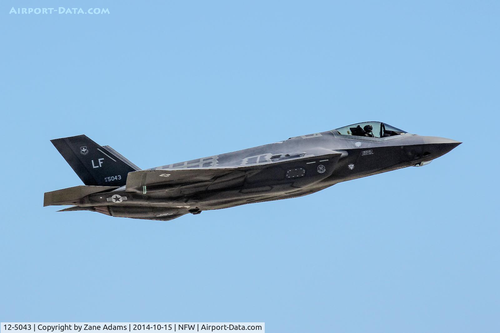 12-5043, 2014 Lockheed Martin F-35A Lightning II C/N AF-54, Departing NAS Fort Worth - Lockheed Martin Flight Test