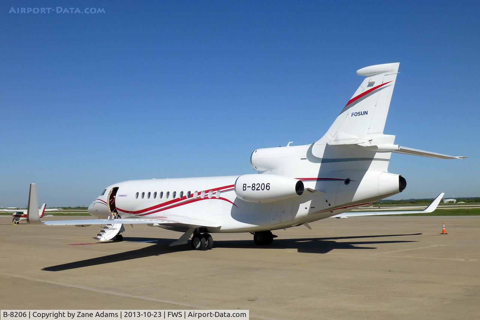 B-8206, 2011 Dassault Falcon 7X C/N 144, At Spinks Airport - Ft. Worth, TX