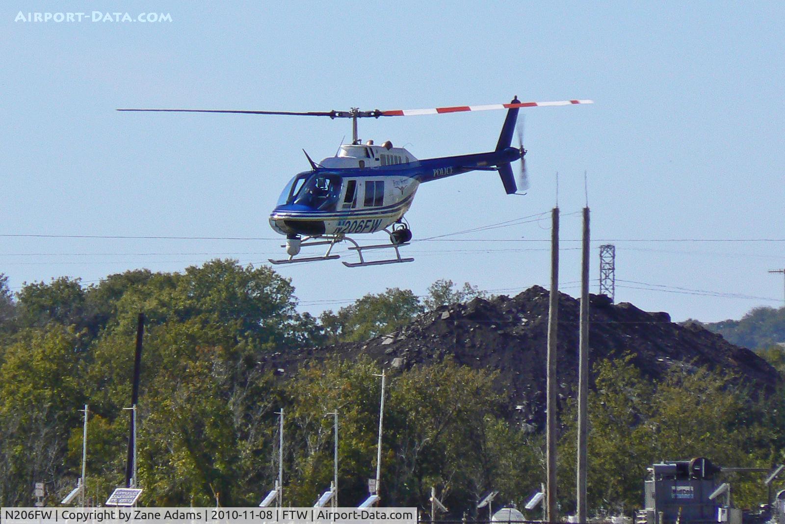 N206FW, 2003 Bell 206B JetRanger III C/N 4575, Fort Worth Police Helicopter