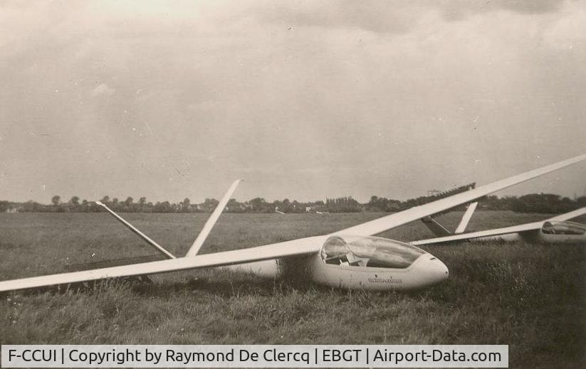 F-CCUI, Siren C.30 Edelweiss C/N 10, Ghent airfield , With F-CCUM on the right side.
