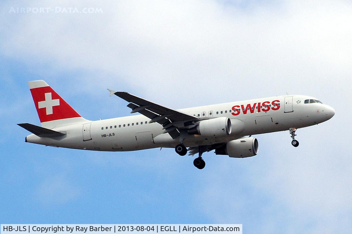 HB-JLS, 2012 Airbus A320-214 C/N 5069, Airbus A320-214 [5069] (Swiss International Air Lines) Home~G 04/08/2013