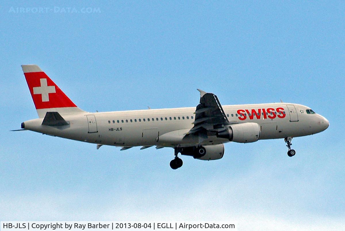 HB-JLS, 2012 Airbus A320-214 C/N 5069, Airbus A320-214 [5069] (Swiss International Air Lines) Home~G 04/08/2013
