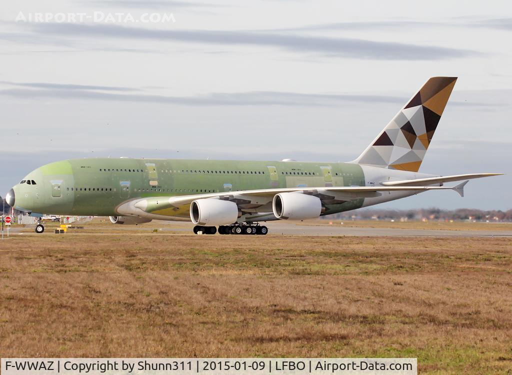 F-WWAZ, 2015 Airbus A380-861 C/N 0180, C/n 0180 - For Etihad Airways
