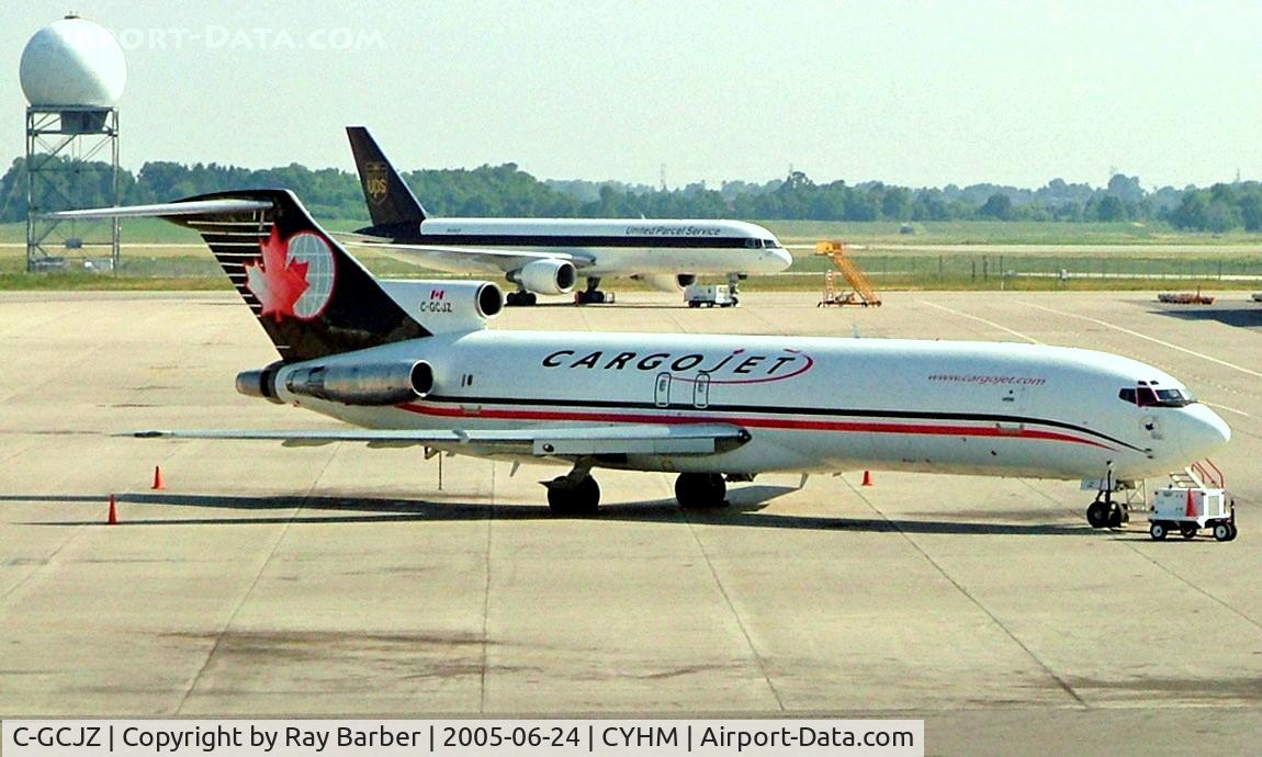 C-GCJZ, 1979 Boeing 727-225 C/N 21854, Boeing 727-225 [21854] (CargoJet Airways) Hamilton~C 24/06/2005