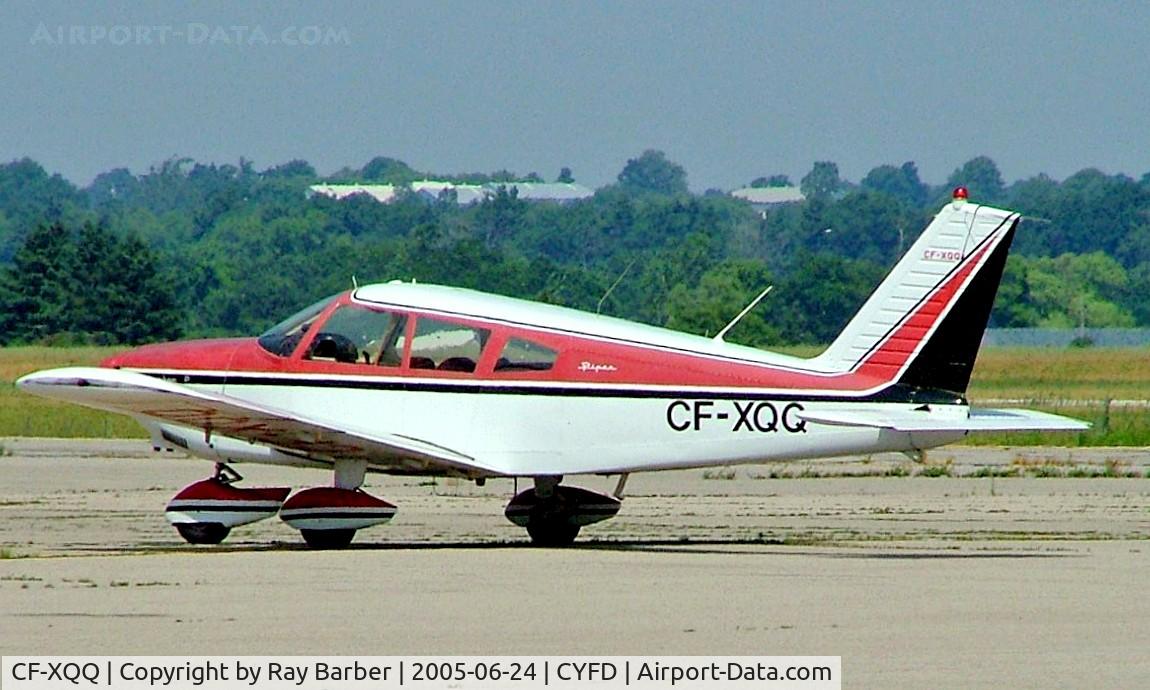 CF-XQQ, 1969 Piper PA-28-180 Cherokee D C/N 28-5143, Piper PA-28-180 Cherokee D [28-5143] Brantford~C 24/06/2005
