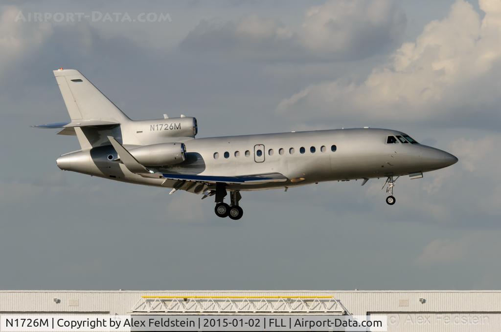N1726M, 1997 Dassault Falcon 900B C/N 162, Ft. Lauderdale